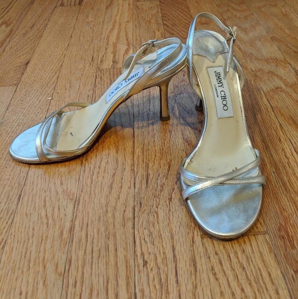 strappy jimmy choo heels